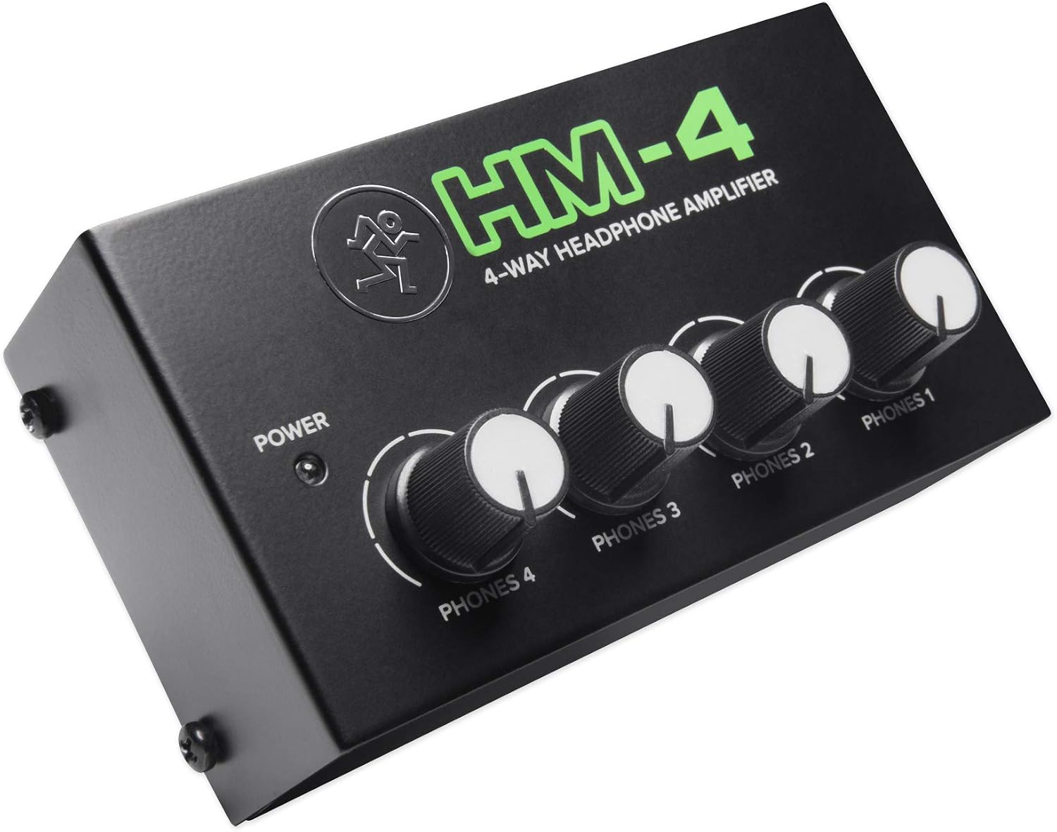 Audiosavings Bundle: K553 MK2 MKII Closed Back Studio Monitoring Headphones w/Detachable Cable Bundle with Mackie HM-4 4-Way Distribution Headphone Amplifier Amp w/4 Headphone Outputs (2 Items)
