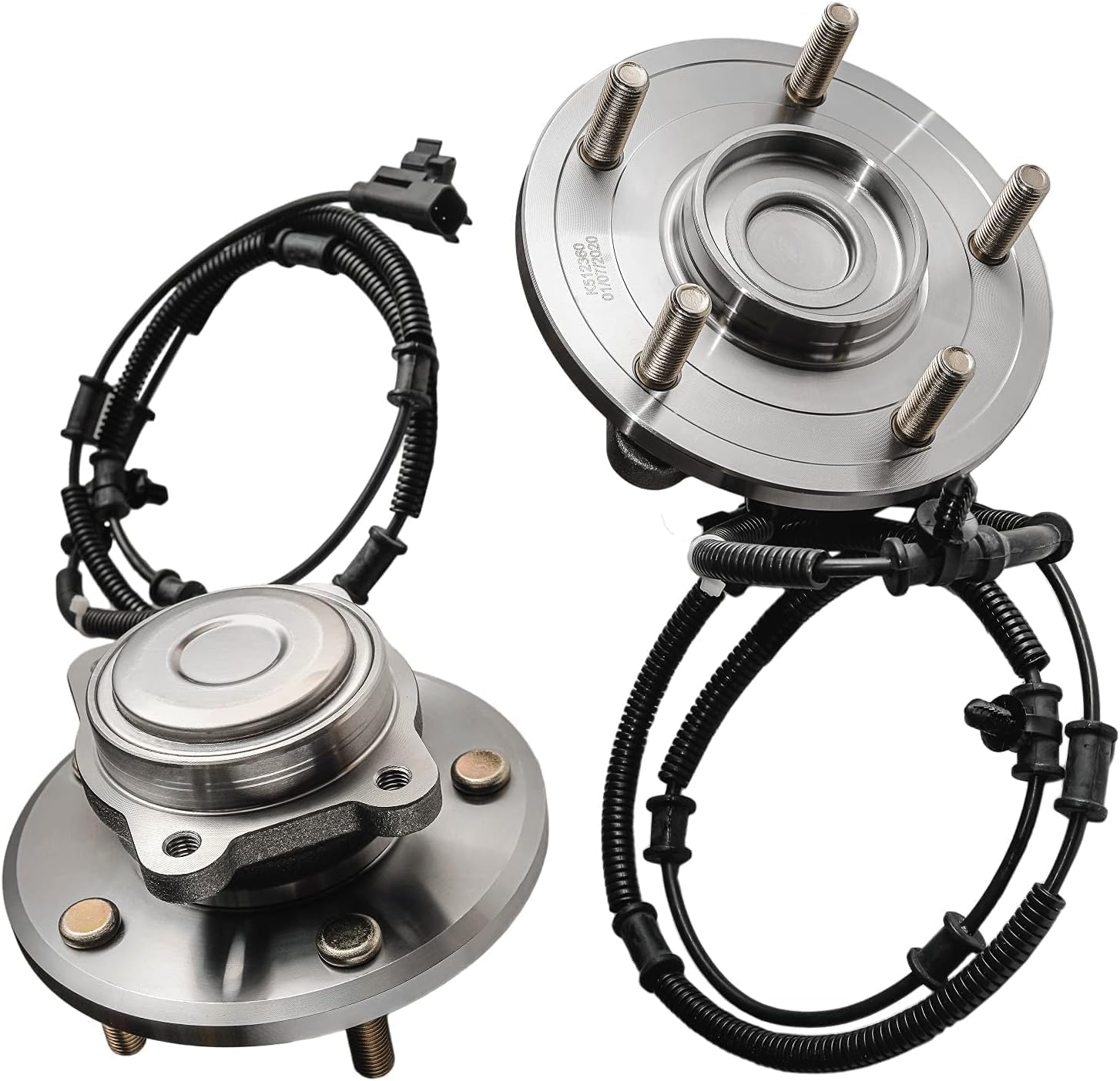 Detroit Axle - Brake Kit for 08-11 Dodge Grand Caravan Chrysler Town & Country 09-11 VW Routan, Disc Brake Rotors Wheel Bearing Hubs Wheel Replacement: 11.89' inch Front and 12' inch Rear Rotor