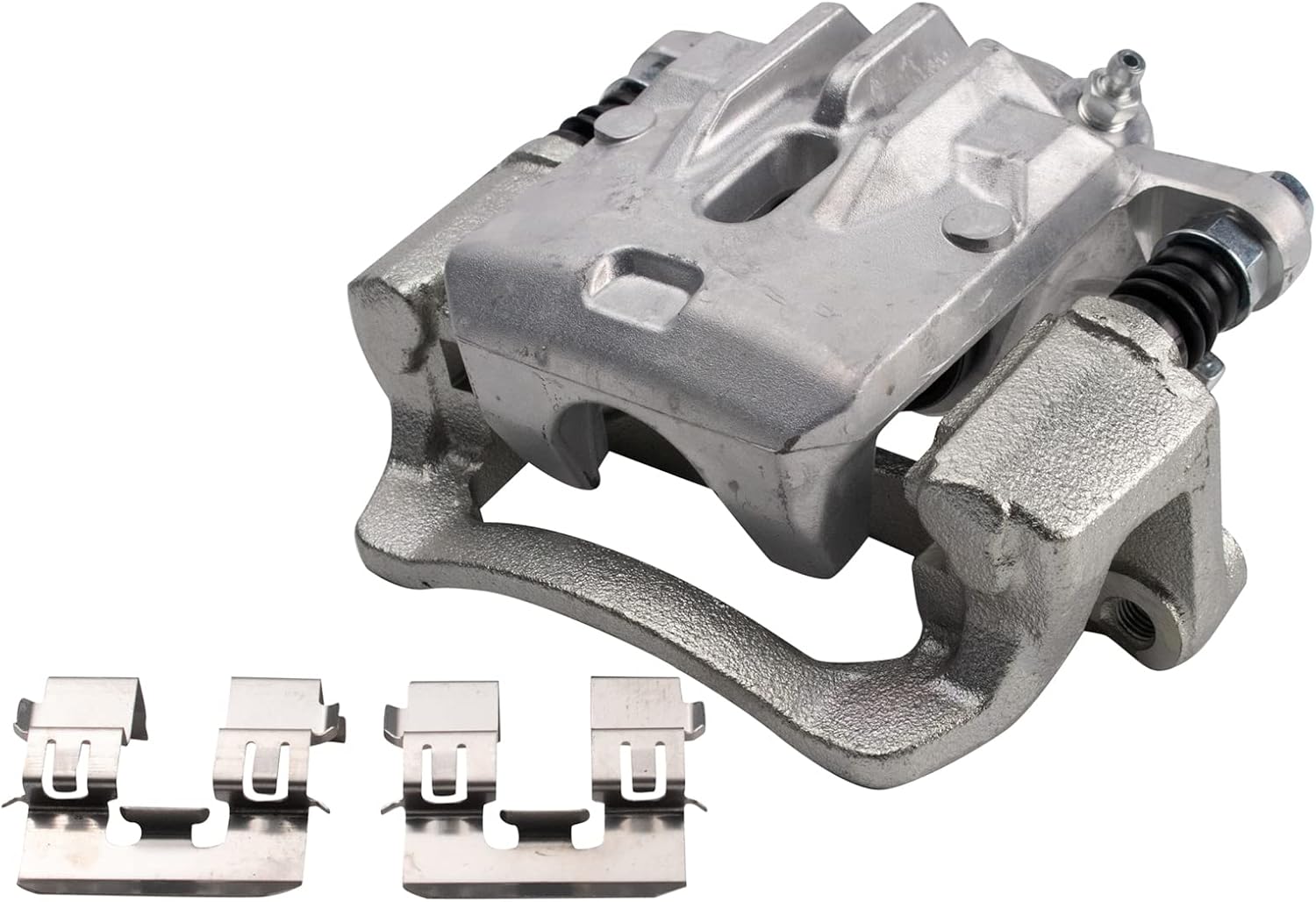 TRQ Performance Rear Brake Pad and Rotor Set Ceramic Drilled Slotted Solid Rotors Calipers Compatible with 2014-2018 Subaru Forester 2012-2019 Impreza 2013-2015 XV Crosstrek 2016-2019 Crosstrek