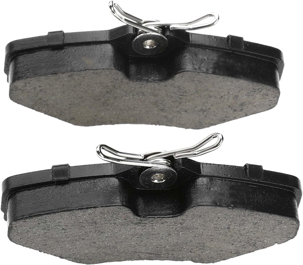 A-Premium Front Vented & Rear Solid Disc Brake Rotors Ceramic Pads Kit Compatible with Select Ford, Lincoln and Mercury Models - Taurus 1996-2005, Continental 1995-2002, Sable 2001-2005