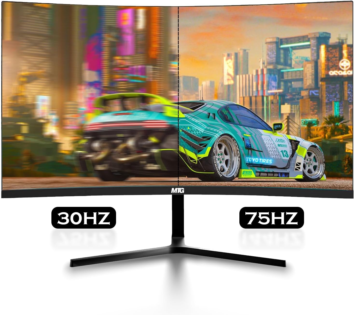 TechMagnet All in one Desktop Computer,Cheetah 4,Intel Core i5 4th Gen,8GB DDR3,240GB SSD,New 24 inch Curved Display,MTG RGB Keyboard Mouse,RGB Speaker and Webcam,USB Wi-Fi,Windows 11(Renewed)