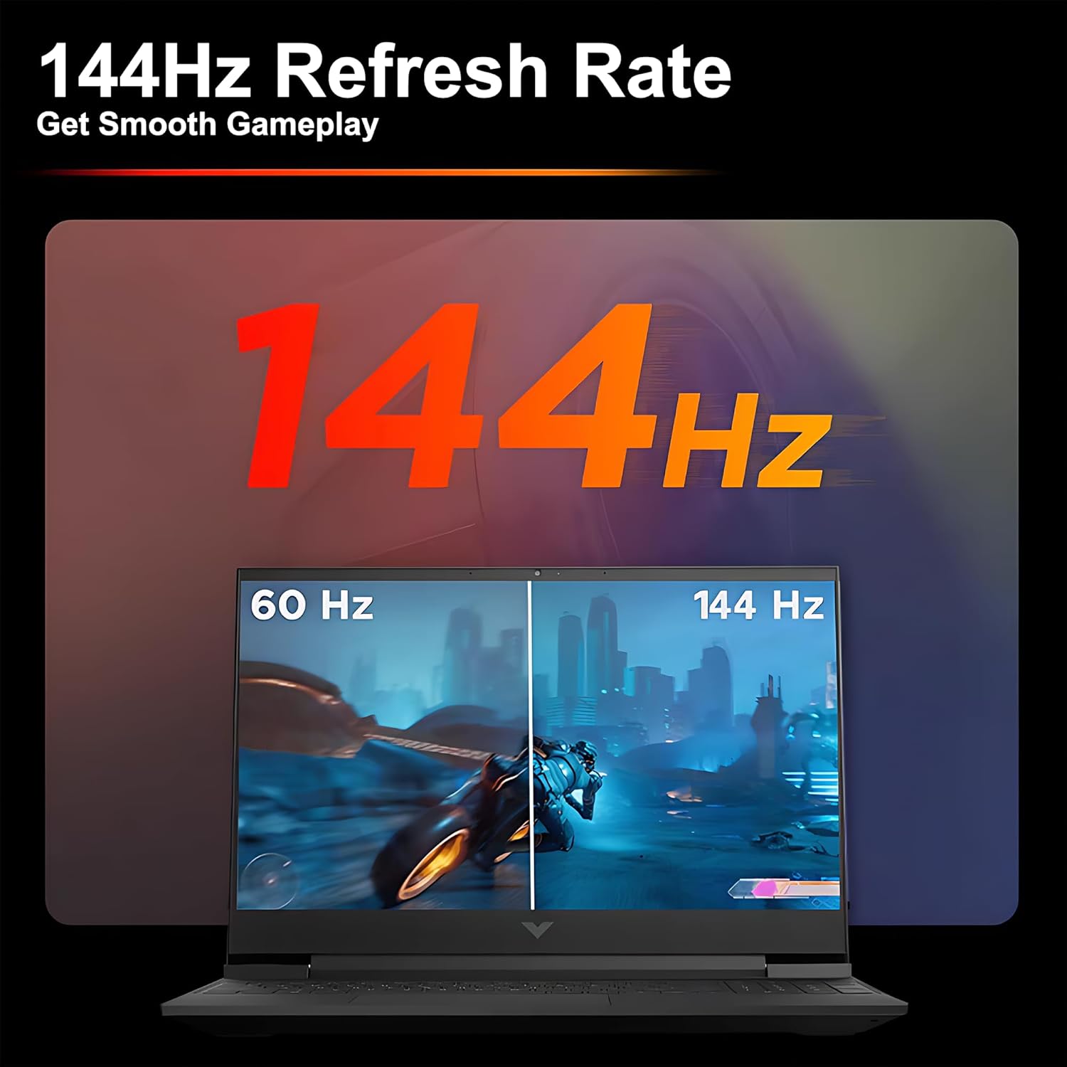 HP Victus 15 Gaming Laptop 15.6' FHD IPS 144Hz AMD 6-core Ryzen 7 7445HS 32GB RAM 2TB SSD GeForce RTX 4050 Backlit USB-C DTS:X Ultra Wi-Fi 6 Win11 ICP Hub