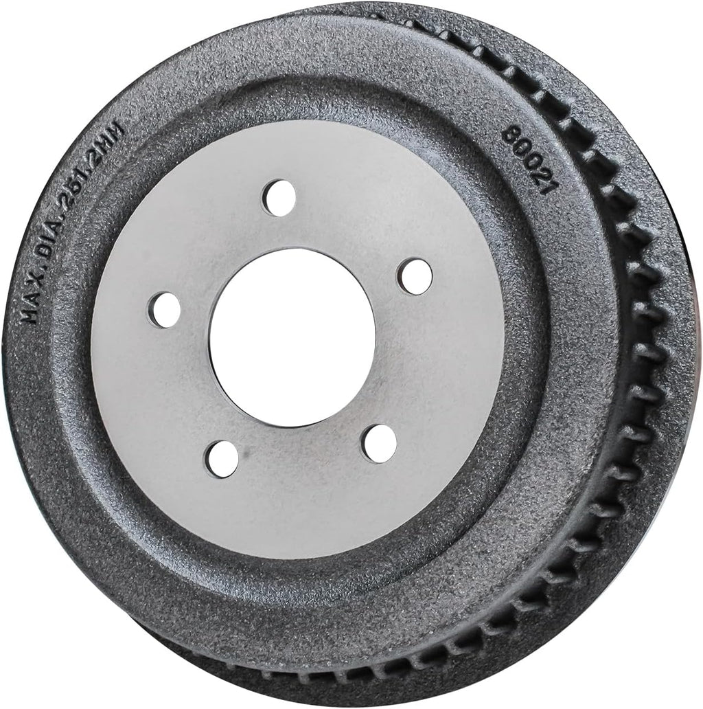 Detroit Axle - Brake Kit for Chrysler Town & Country Dodge Grand Caravan Plymouth Voyager, Front Disc Brake Rotors Rear 12.11'' inch Brake Drums Replacement