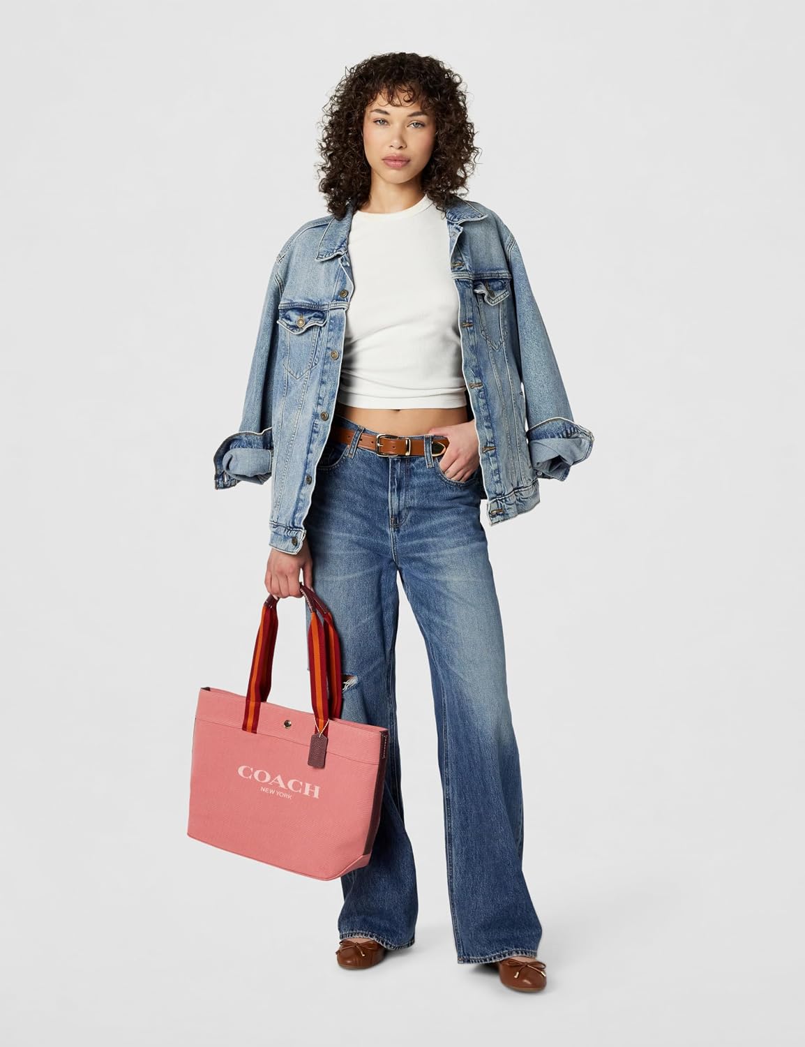 Coach Canvas Tote