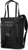 Samsonite Mobile Solutions 2 Convertible Backpack, 3-in-1 Tote, Crossbody & Laptop Backpack with Padded Laptop Sleeve, Water Bottle Pocket, Front Organizer, StackIt™ Strap, Travel & Everyday Bag