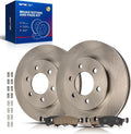 KAX Front Brake Kit for Ford Expedition 2003-2006, Lincoln Navigator 2003-2006, 12.99inch Brake Rotors Pads Kit, #54099+D934 Front Brakes