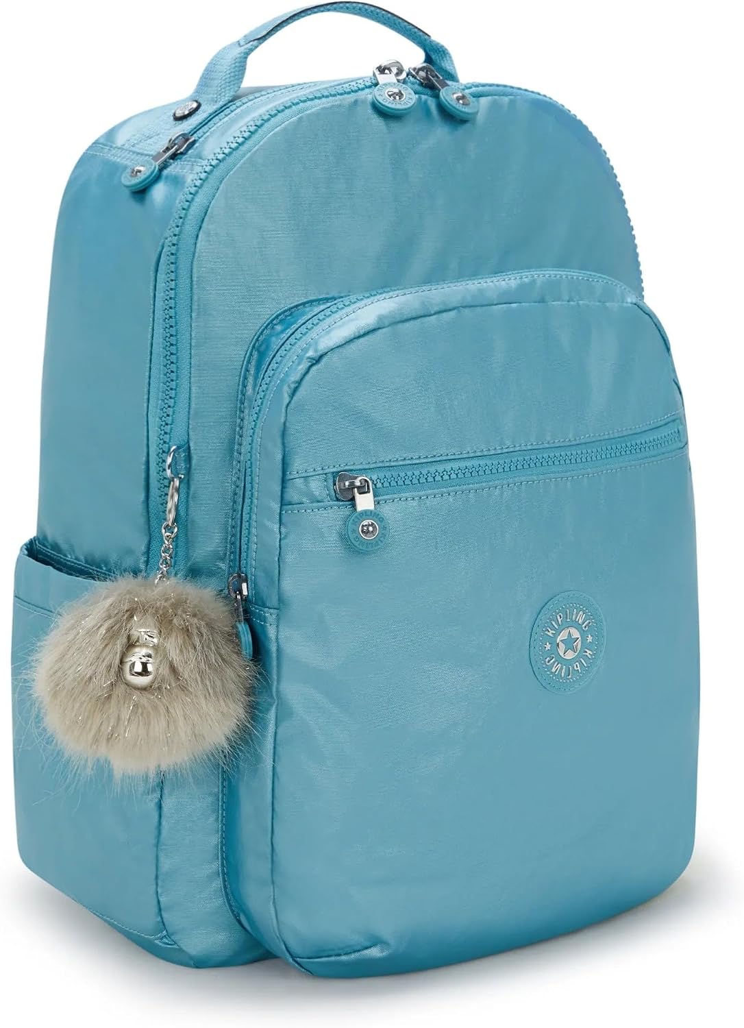 Kipling Women's Seoul 15' Laptop Backpack, Durable, Roomy with Padded Shoulder Straps, Built-In Protective Sleeve