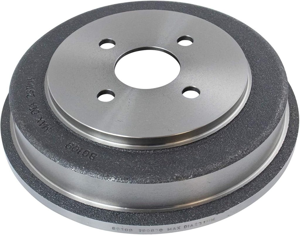 TRQ Brake Drum & Shoe Rear Kit Compatible with Chevy Cobalt Pontiac G5 Saturn Ion