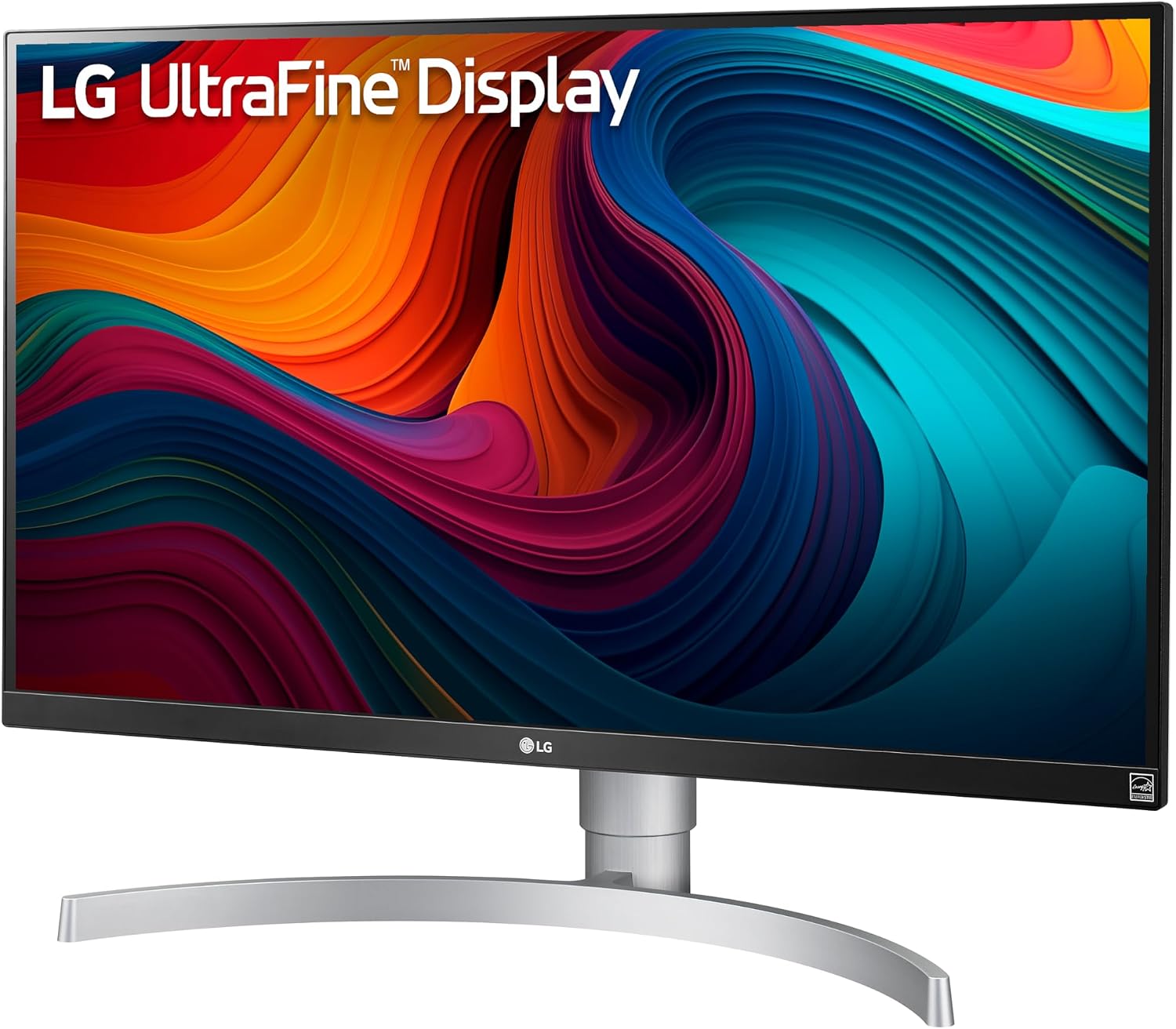 LG 27UK650-W 27' Inch UHD (3840 x 2160) IPS Display with HDR 10, sRGB 99% Color Gamut, AMD FreeSync Technology, 3-Side Virtually Borderless Design