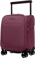Verage Underseat Carry On Luggage with Spinner Wheels 15 inch Overnight Suitcase Travel Business Bag for Airlines Men Women