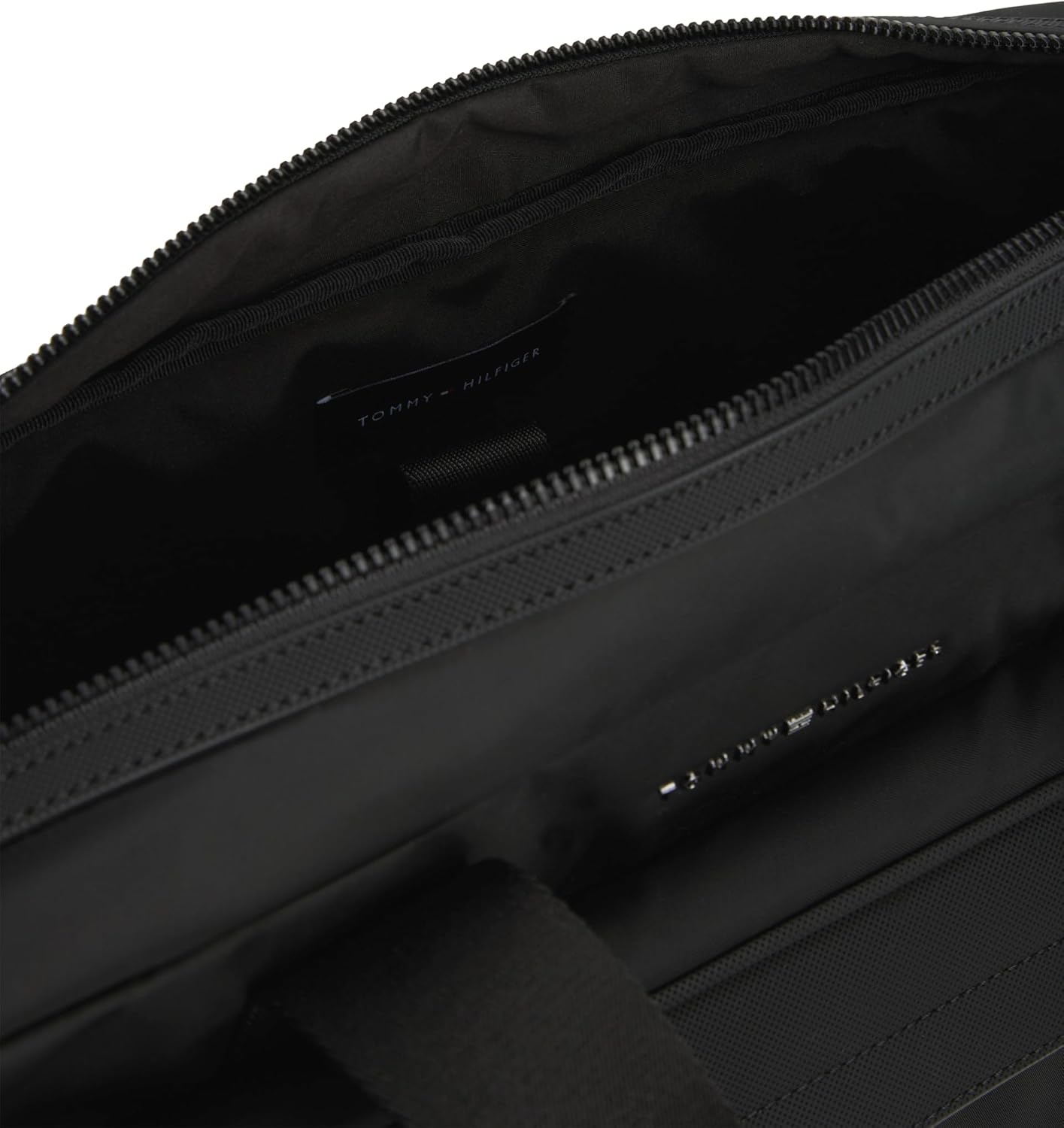 Tommy Hilfiger Mens Repreve Computer Bag, Black