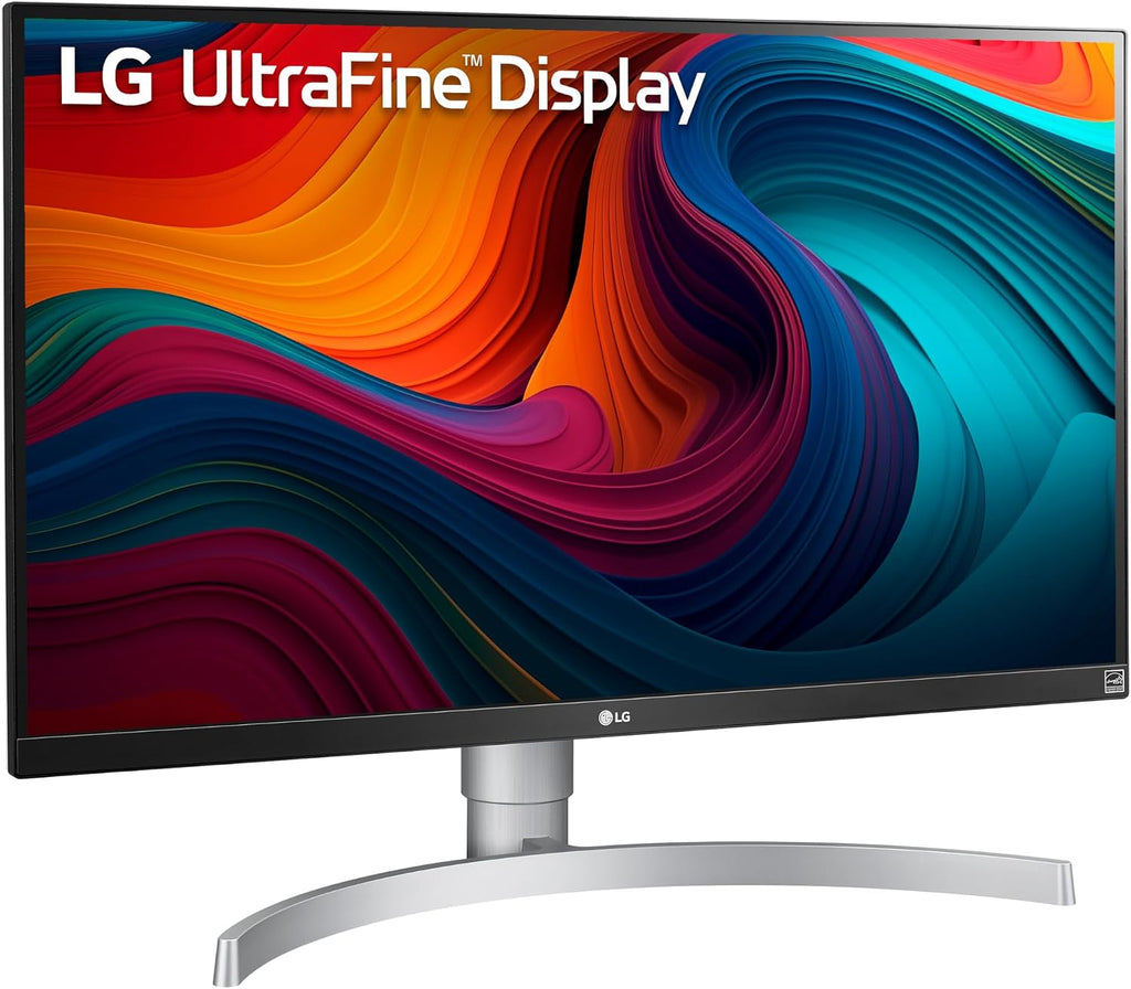 LG 27UK650-W 27' Inch UHD (3840 x 2160) IPS Display with HDR 10, sRGB 99% Color Gamut, AMD FreeSync Technology, 3-Side Virtually Borderless Design