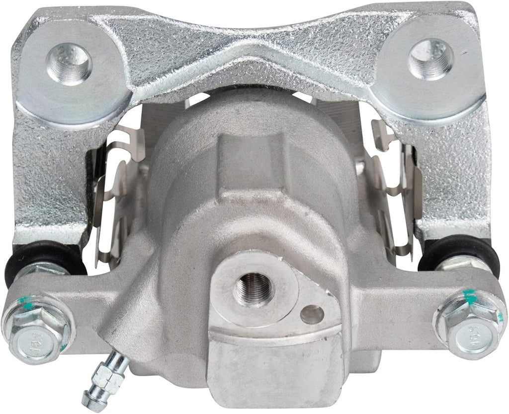 TRQ Performance Rear Brake Pad and Rotor Set Ceramic Solid Coated Rotors Calipers Compatible with 2007-2012 Lexus ES350 2008-2012 Toyota Avalon 2007-2011 Camry