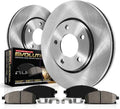 PowerStop Rear Brake Kit for Lexus GX460 2010-23 |Toyota 4Runner 2010-24 |FJ Cruiser 2010-14 - Z17 Ceramic Brake Pads & Disc Rotors Replacement, KOE5875