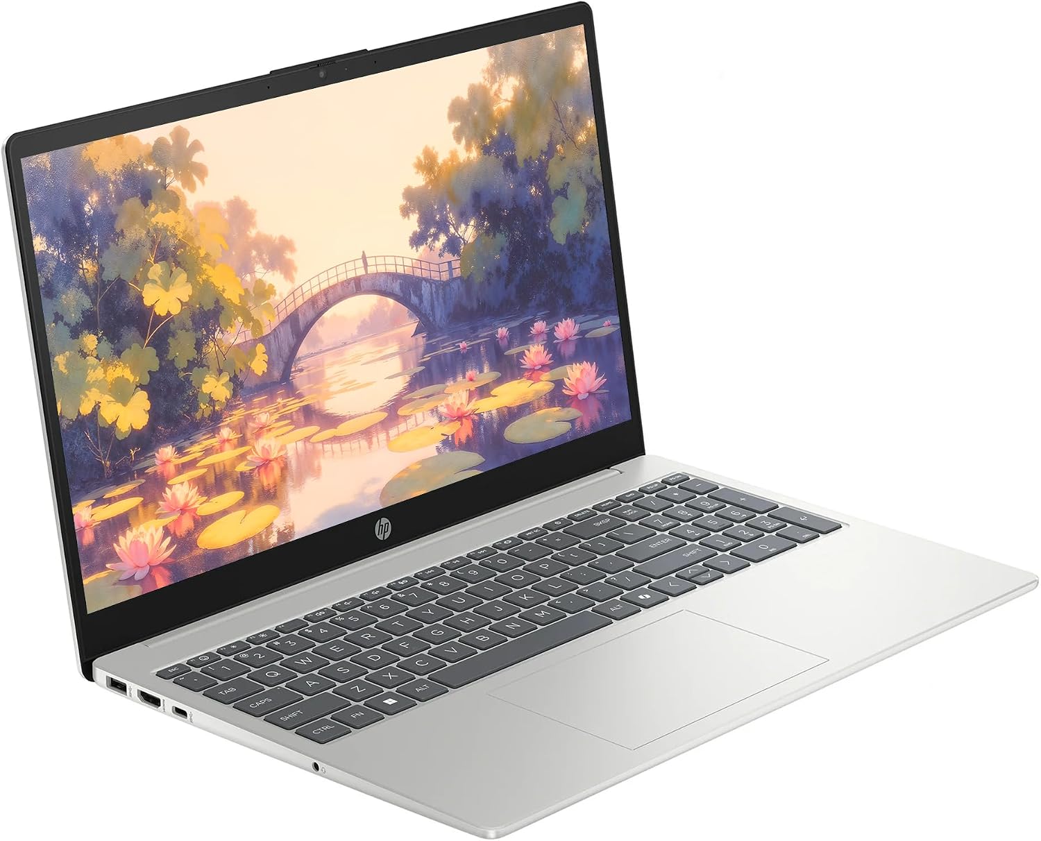 HP Business Laptop Computer, 15.6' Touchscreen FHD IPS LED Display, Intel Core i7-1355U, Windows 11 Home 64GB RAM 2TB SSD, Numeric Keypad, SageNova Earphones, Natural Silver