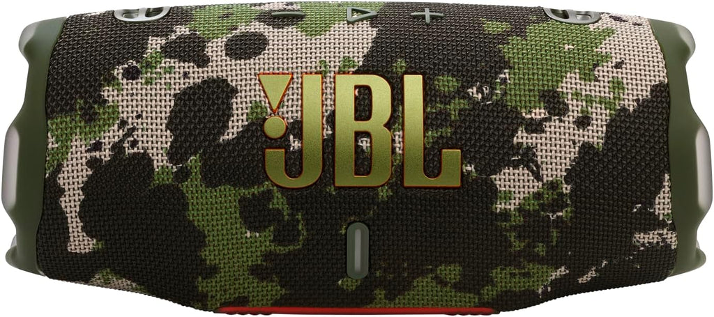 JBL Charge 6 - Portable Waterproof & Drop-Proof Bluetooth Speaker, Bold JBL Pro Sound with AI Sound Boost, 28Hrs of Playtime, Built-in powerbank & Comes with a Sturdy/Removable Carrying Strap (Squad)