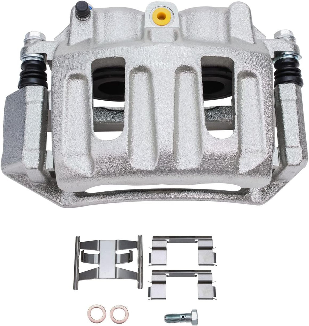 Detroit Axle - Front Brake Kit for 1999-2003 Ford F-150, 2002 Lincoln Blackwood, 2000 2001, Disc Brake Rotors Ceramic Brake Pads Brake Calipers Replacement: 12.13 inch' Front Rotor