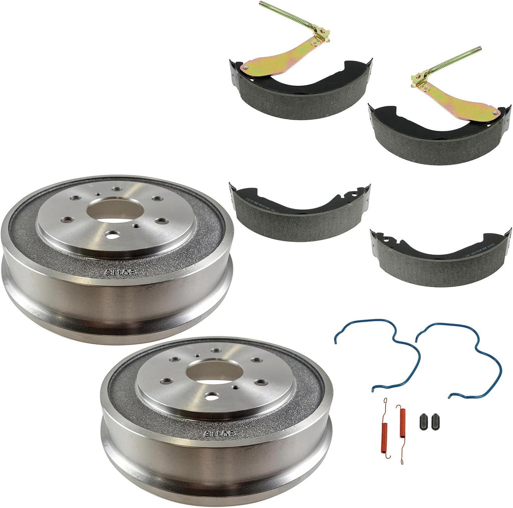 Rear Brake Drum Shoe Hardware Set Kit for Chevy Silverado GMC Sierra 1500