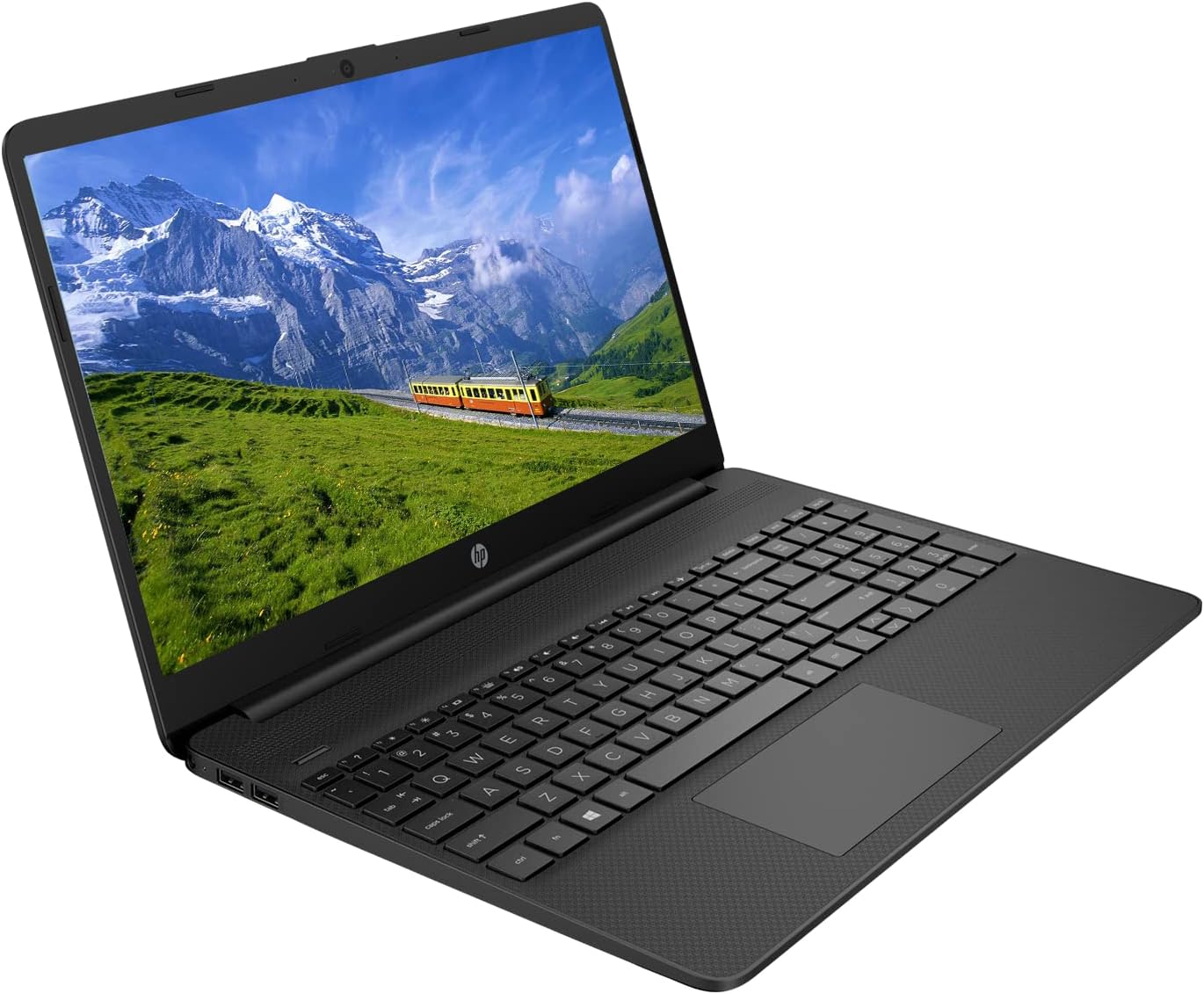 HP 15 Laptop, 15.6' FHD Screen, AMD Athlon Gold 3150U Processor, 8GB RAM, 256GB PCIe SSD, Webcam, HDMI, SD Card Reader, Wi-Fi, Windows 11 Home, Black