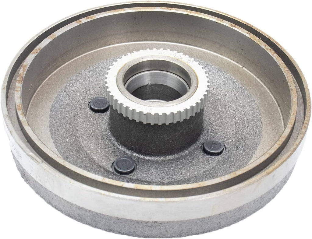 TRQ Rear Brake Shoe & Drum Kit Compatible with 2004-2005 Kia Rio