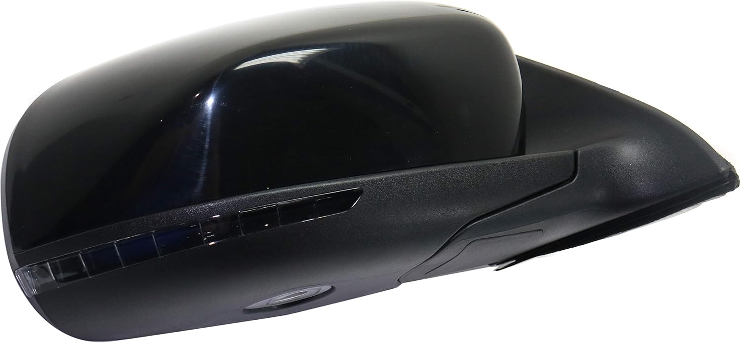 Garage-Pro Passenger Side Power Heated Mirror for Jeep Cherokee 2014-2018 Power Fold With Signal Light, Blind Spot Monitor & Puddle Lamp; Without Memory & Auto-Dimming Paintable