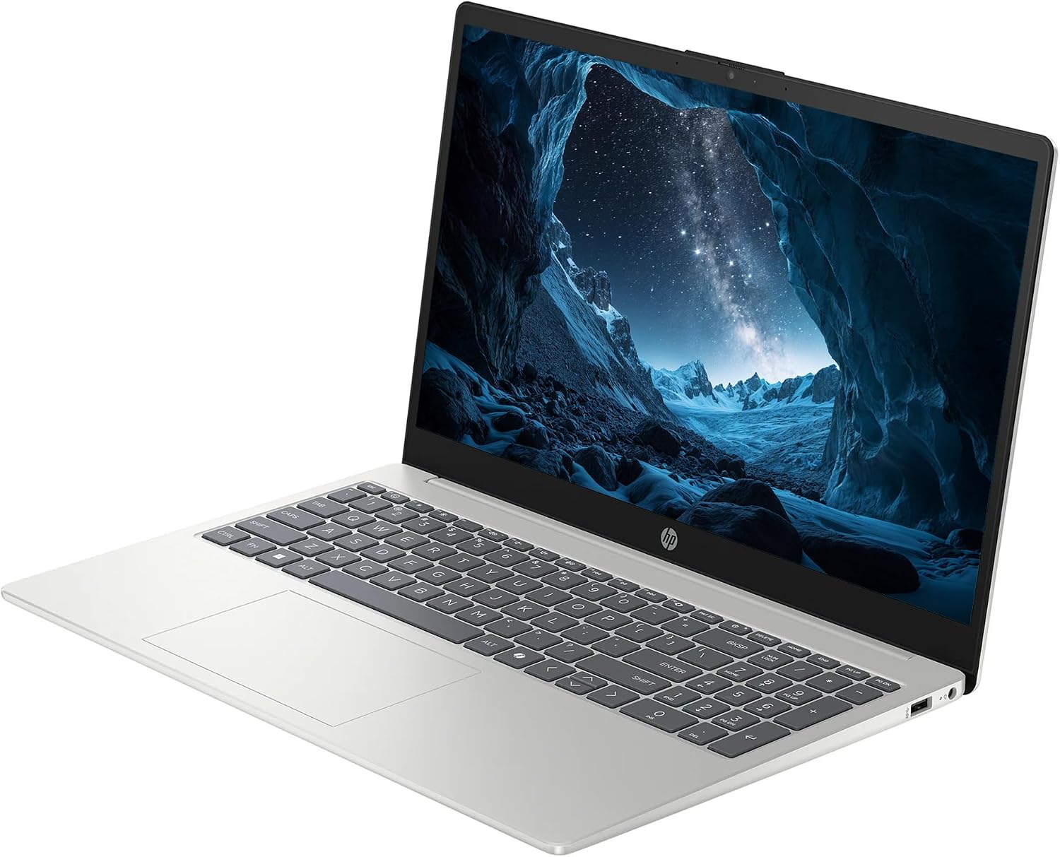 HP 15.6' FHD Touchscreen Business Laptop Computer, 10-Core Intel i7 Processor, 16GB RAM 1TB Storage (512GB SSD+512GB Docking Station Set), Windows 11 Laptop with AI Ready, NLY Earphones, Silver