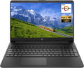 HP 15 Laptop, 15.6' FHD Screen, AMD Athlon Gold 3150U Processor, 8GB RAM, 256GB PCIe SSD, Webcam, HDMI, SD Card Reader, Wi-Fi, Windows 11 Home, Black