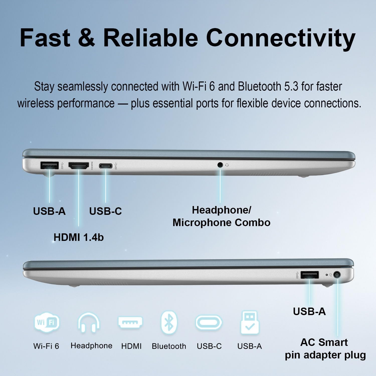HP 15.6' Pavilion FHD Touchscreen Laptop | Intel Core i3 | 8GB DDR4 | 512GB PCIe SSD | AI Enhanced Win 11 | Numeric Keypad | Wi-Fi 6 & HD Webcam | WOWPC USB | Up to 10H Battery for Work & School