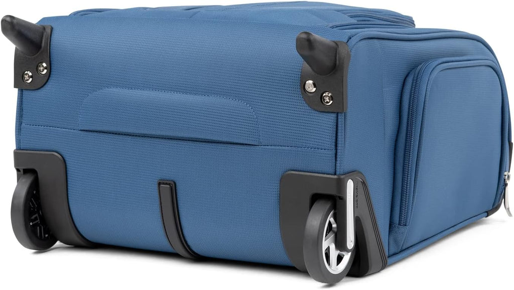 Travelpro Luggage Maxlite 5 Softside Lightweight Rolling Underseat Compact Carry on Upright 2 Wheel Bag, 15-Inch — Ensign Blue