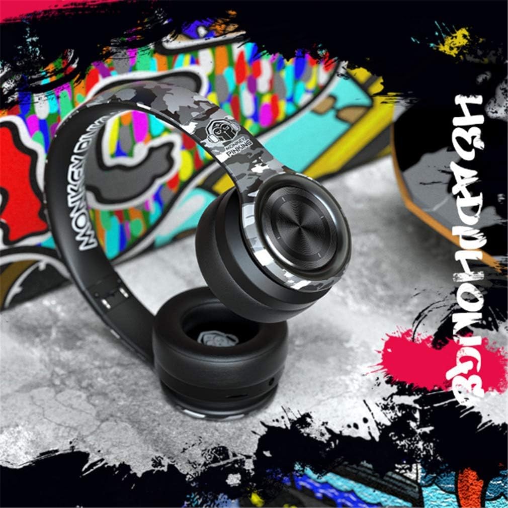 Wireless Headphones Over Ear Bluetooth Headphone Noise Cancellation Headset Running Music Headphone Game Type,Subwoofer,Long Standby