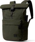 Bellroy Classic Rolltop (commuter backpack with 16' laptop sleeve, luggage pass-through, and two access points) - Olive
