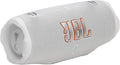 JBL Charge 6 - Portable Waterproof & Drop-Proof Bluetooth Speaker, Bold JBL Pro Sound with AI Sound Boost, 28Hrs of Playtime, Built-in powerbank & Comes with a Sturdy/Removable Carrying Strap (White)