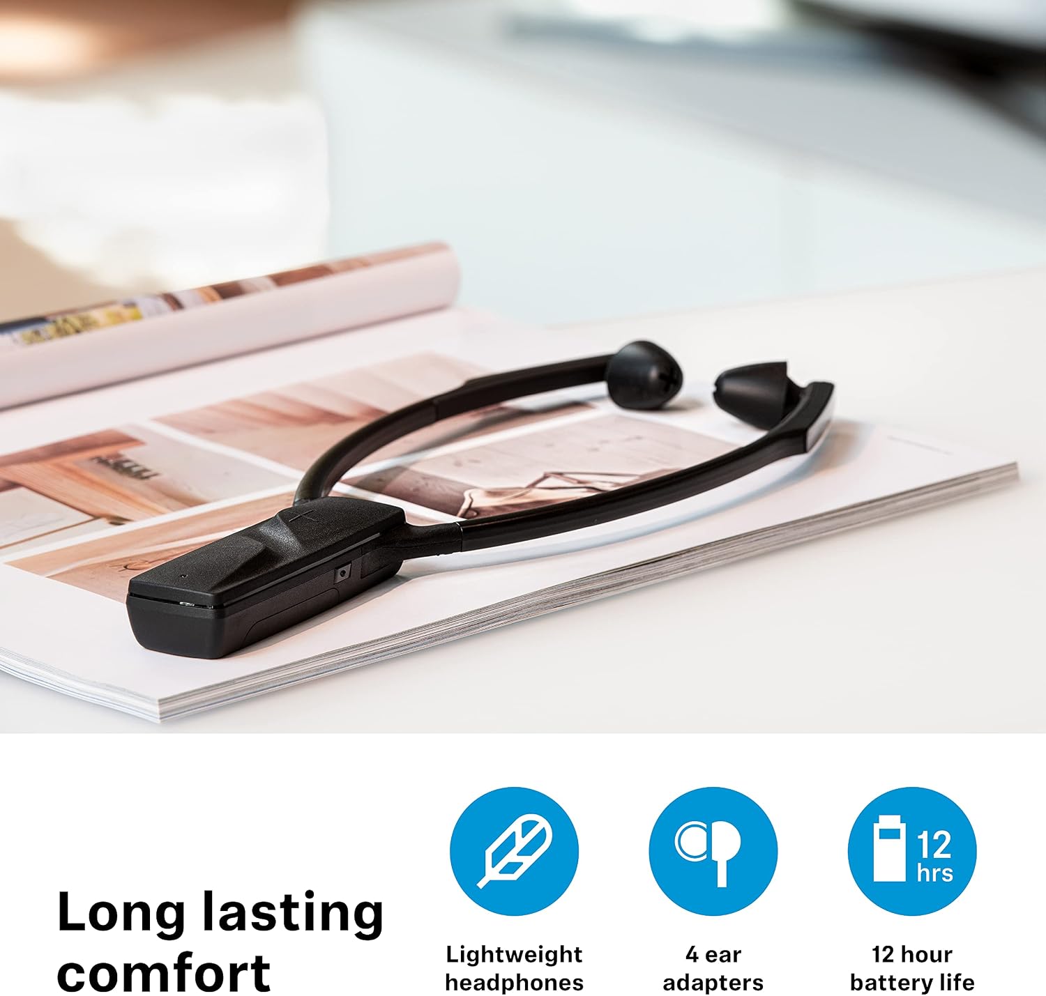 Sennheiser Consumer Audio RS 5200 - Digital Wireless Headphones for TV Listening - Black (Renewed)
