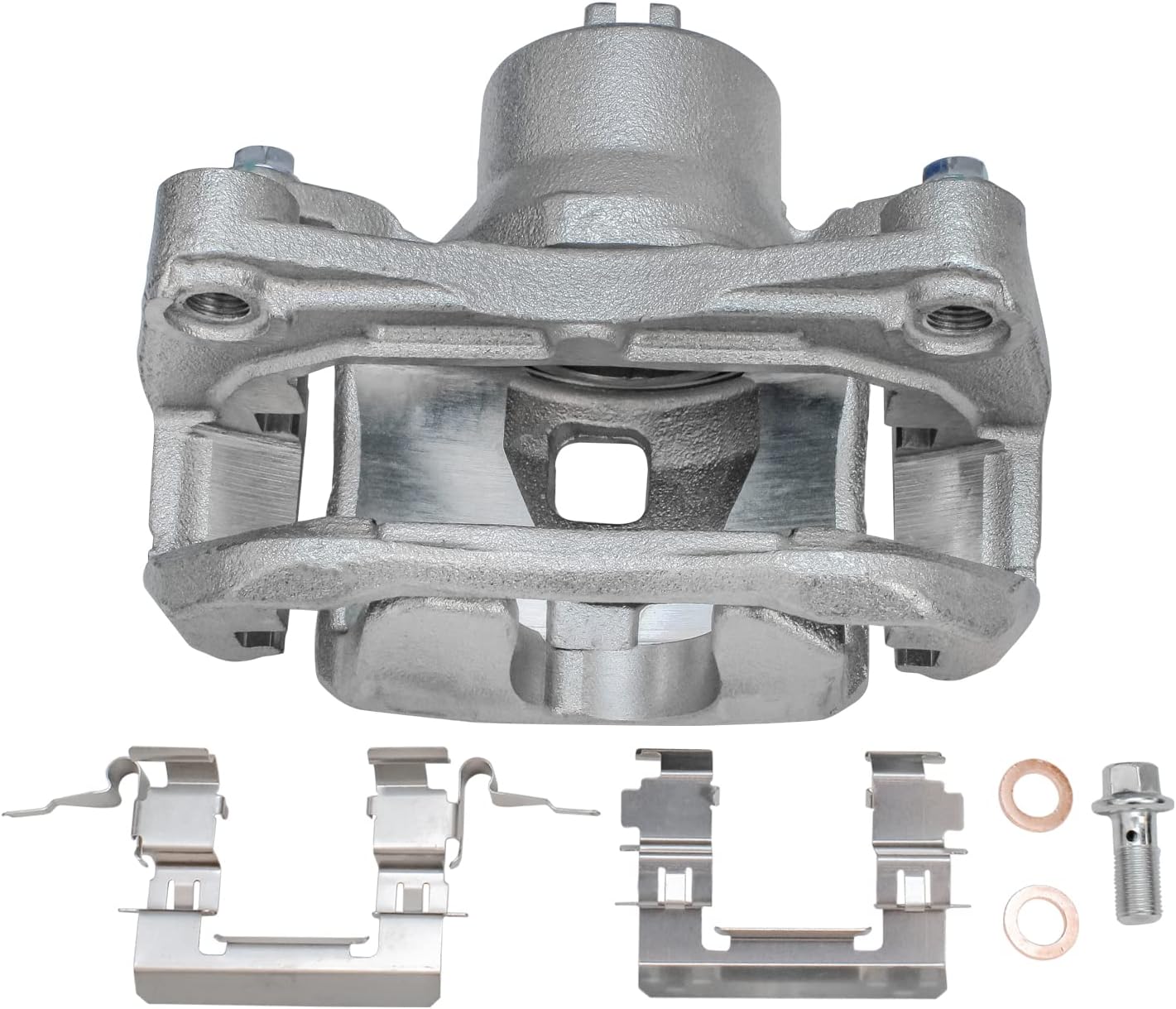 Detroit Axle - Front Brake Kit for 07-10 Nissan Altima, 11.65'' inch Disc Brake Rotors Ceramic Brake Pads Brake Caliper 2007 2008 2009 2010 Replacement