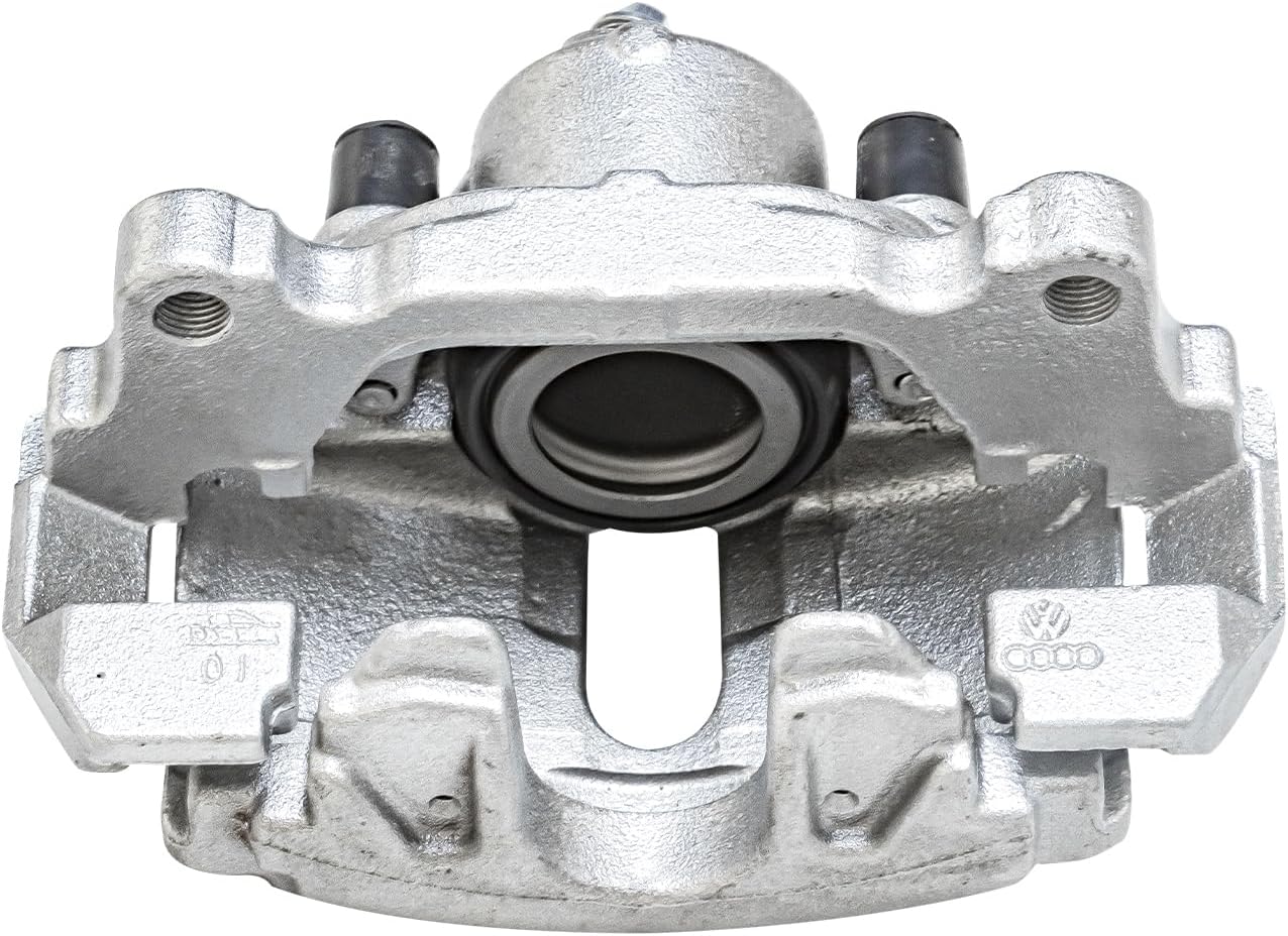 Detroit Axle - Front 2pc Brake Calipers for Audi A1 A3 TT RS TTS Quattro VW Bora Jetta Beetle CC Eos Golf GTI Passat, 2 Disc Brake Calipers w/Bracket Replacement