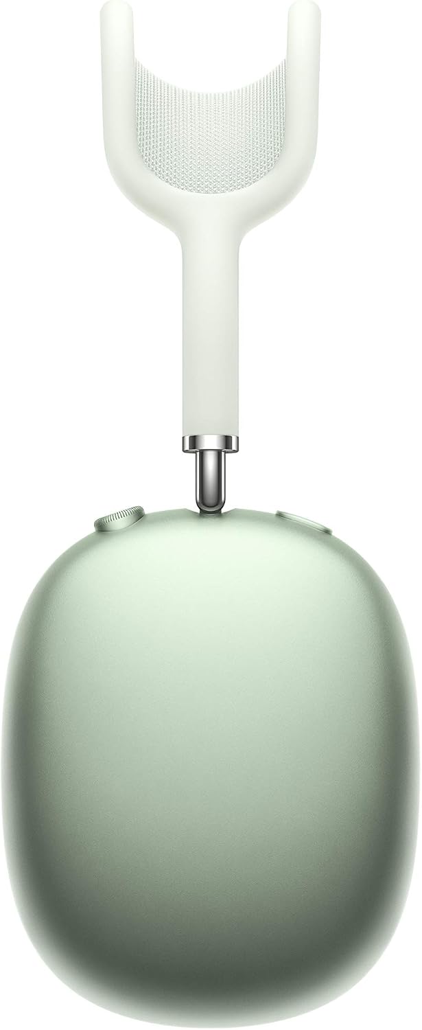 Apple AirPods Max Wireless Over-Ear Headphones, Active Noise Cancelling, Transparency Mode, Personalized Spatial Audio, Dolby Atmos, Bluetooth Headphones for iPhone – Green