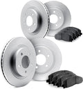 Dynamic Friction Company Front and Rear Brake Kit Fits 2010-2015 Chevrolet Camaro SS| Ultimate Duty Performance Brake Pads and Blank Brake Rotors| 14.0' Front & 14.4' Rear