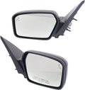 Garage-Pro Driver & Passenger Side Power Heated Mirrors for Ford Fusion 2010-2012 With Blind Spot Monitor & Puddle Lamp with 2 Caps