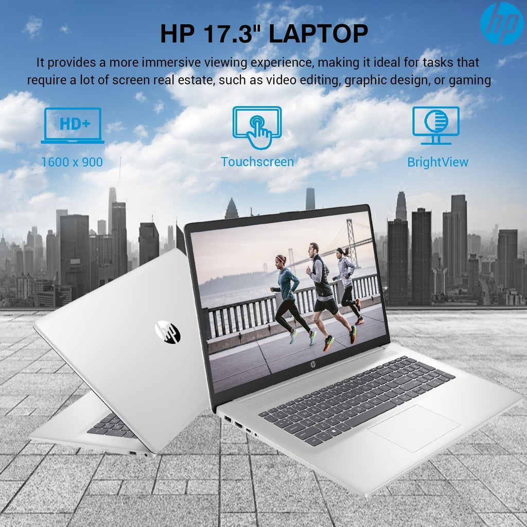 HP-Laptops Touchscreen-17inch - Windows 11 - Stylus Pen - AMD Ryzen 5 7530U - College Students Business - 2024 Computadoras Laptop en oferta - Wi-Fi 6 - Large Screen (32GB RAM |1TB PCIe SSD)