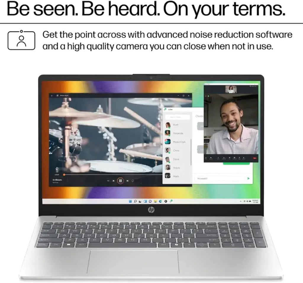 HP Touchscreen Laptop Computer for Business & Student, Windows 11 Pro, 15.6' HD Touch Display, Intel 13th Gen Core-i3 1315U(Up to 4.5GHz), Copilot + PC, Wi-Fi 6 | 64GB RAM + 2TB SSD