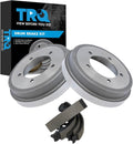 TRQ Rear Brake Shoe & Drum Kit Set Compatible with Chevy Tracker Suzuki Grand Vitara