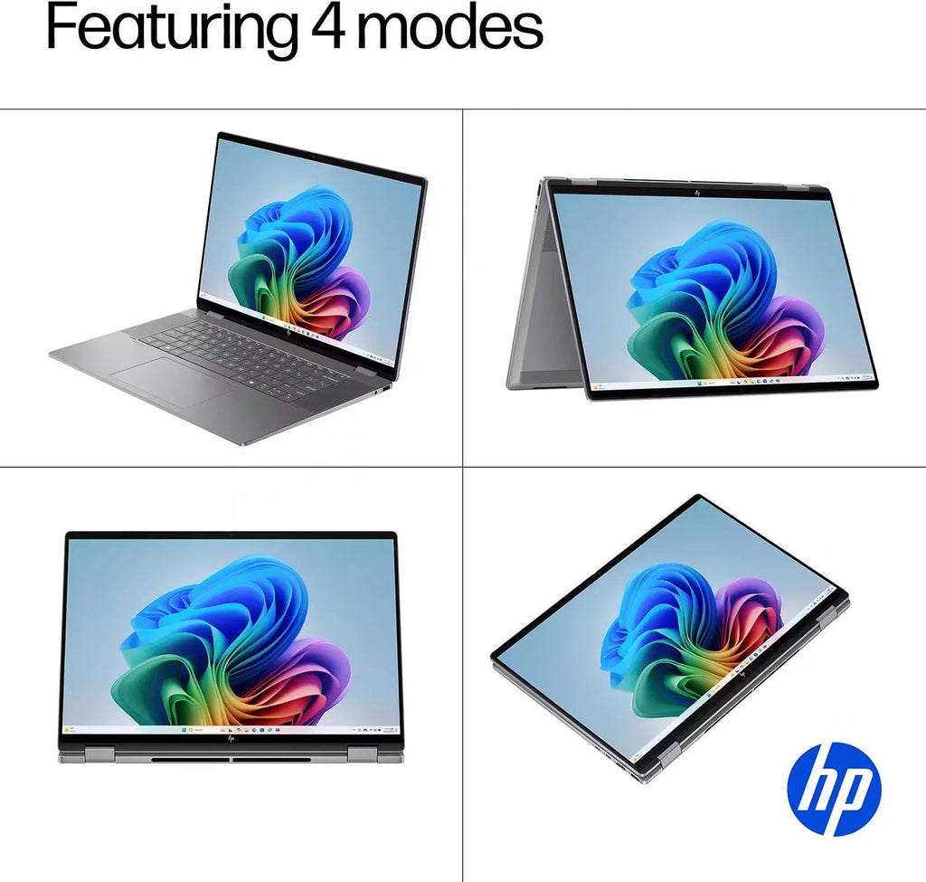 HP OmniBook X Flip 2 in 1 Laptop, 16' 2K IPS Touchscreen, AMD Ryzen AI 5 340(Beat i7-1355U), 16GB LPDDR5X 1TB SSD, AMD Radeon 840M Graphics, Wi-Fi 6E, 5MP IR Privacy Camera, AI Copilot+ PC, Win 11