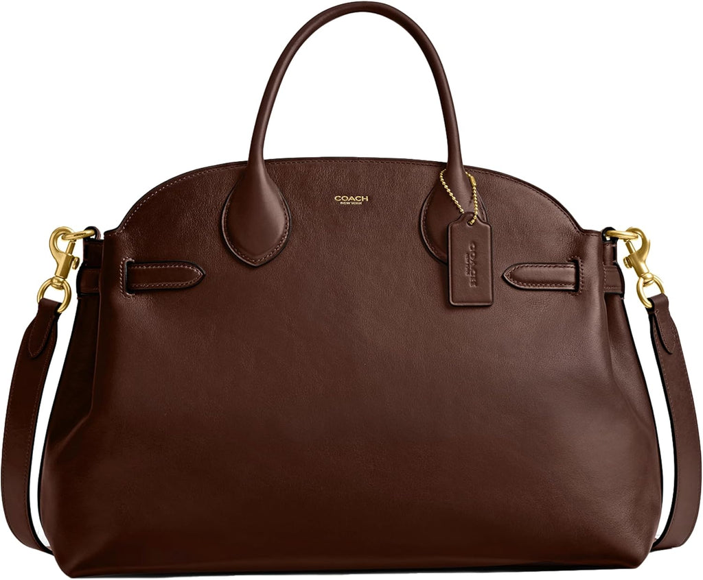 Coach Women's Suede Soft Empire Carryall 40 Tote