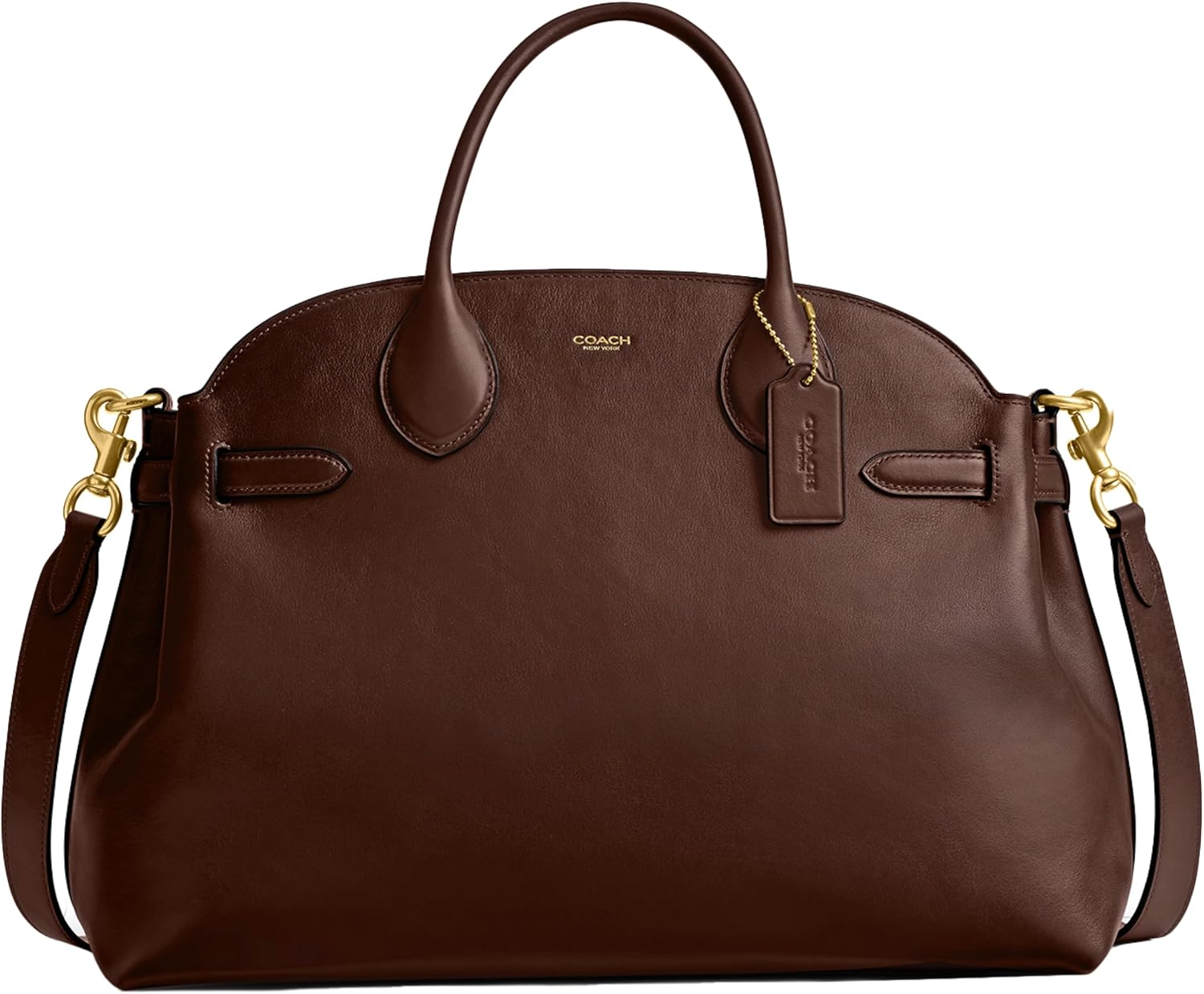 Coach Women's Suede Soft Empire Carryall 40 Tote