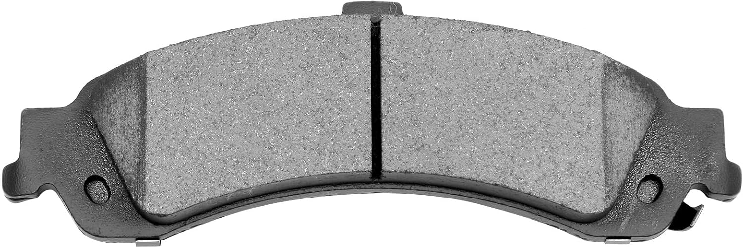 CCIYU D834 55084 Brake Kit Fit For Chevy For Avalanche 1500 2002-2006,For Silverado 1500 2001-2006,For Suburban 1500 2000-2006,For Tahoe 2000-2006, Rear Disc Brake Rotor and Pad Set 6PCS