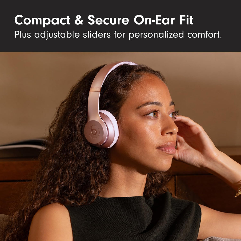Beats Solo 4 with AppleCare+ for Headphones (2 Years) - Metallic Pink