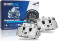 Detroit Axle - Front 2pc Brake Calipers for Chrysler Pacifica Town & Country Dodge Grand Caravan Ram C/V Routan, 2 Disc Brake Calipers Replacement