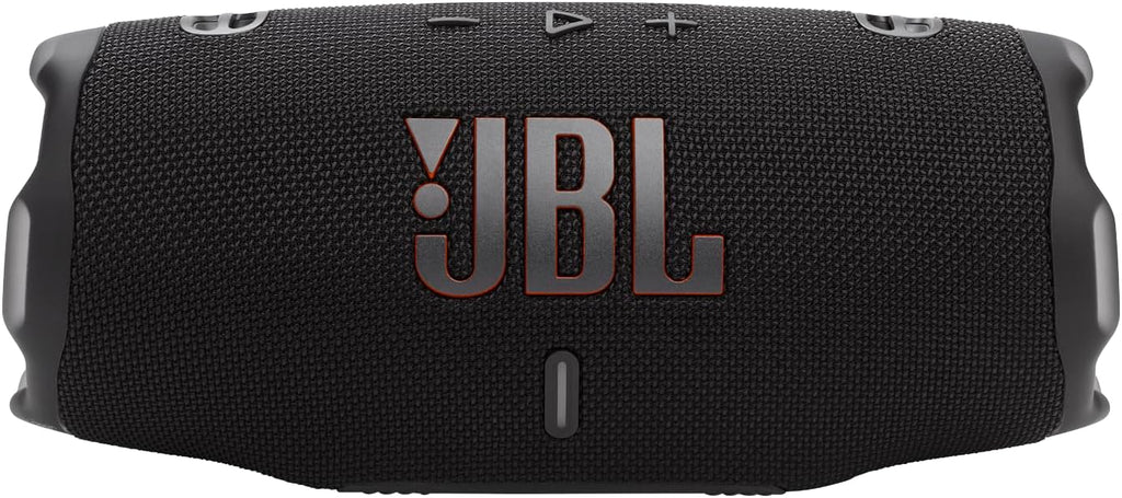 JBL Charge 6 - Portable Waterproof & Drop-Proof Bluetooth Speaker, Bold JBL Pro Sound with AI Sound Boost, 28Hrs of Playtime, Built-in powerbank & Comes with a Sturdy/Removable Carrying Strap (Black)
