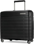 Samsonite Elevation Plus - Medium Hardside Luggage - Scratch Resistant Polypropylene Shell, RightHeight™ Adjustable Handle, Integrated AirTag Holder, TSA Lock, WetPak™ Compartment - Triple Black