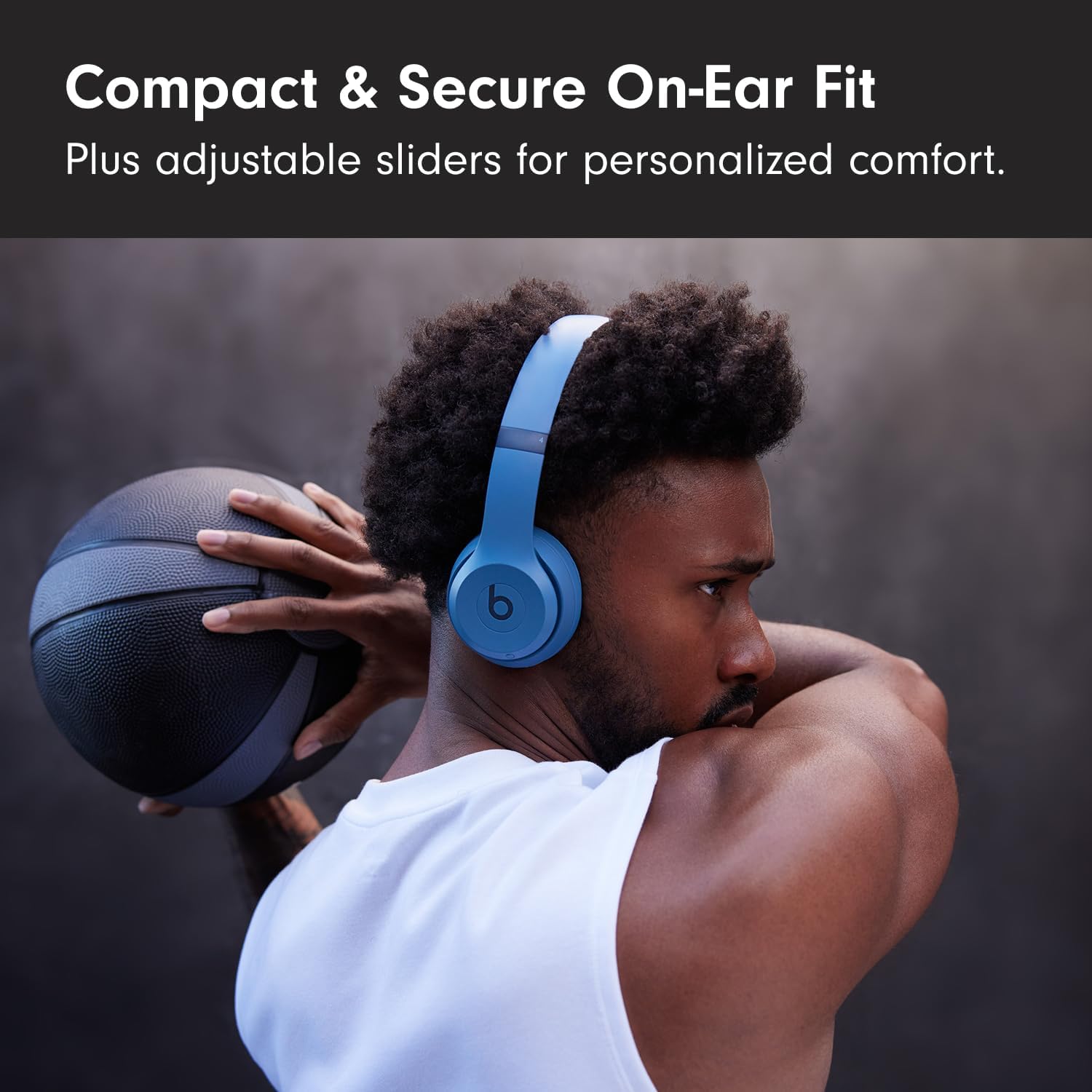 Beats Solo4 with AppleCare+ for Headphones (2 Years) - Slate Blue